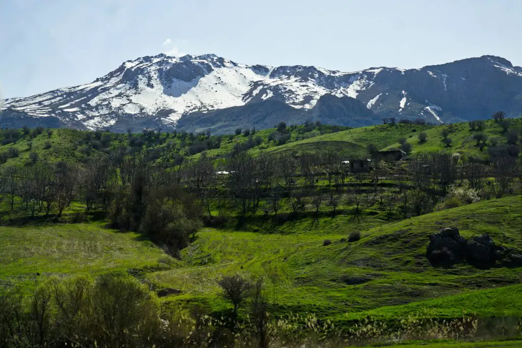 On the way to Palangan, Kurdistan, Iran
