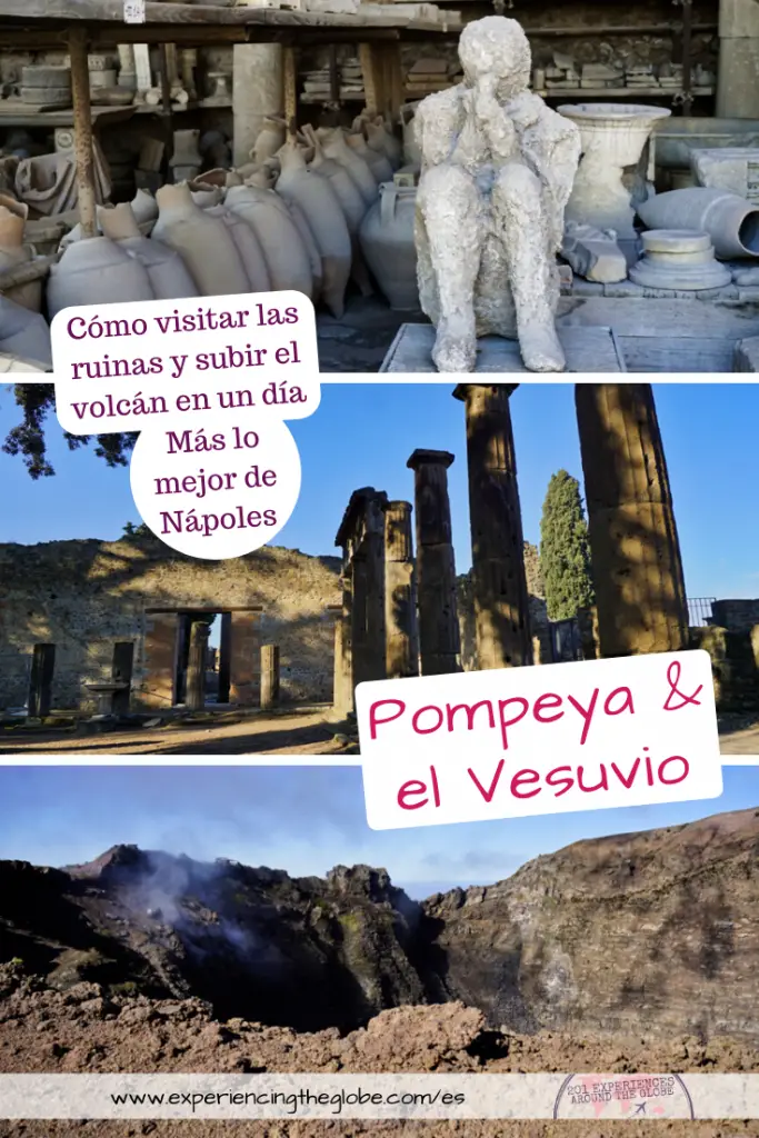 Toda la información que necesitas para visitar Pompeya y el Vesubio en un día –cómo ir por el día desde Nápoles, cuáles son las principales atracciones del sitio arqueológico, es seguro subir el Vesubio, qué hacer (y qué comer) en Nápoles, y mucho más. ¡Todas tus preguntas en un solo post! #Pompeya #Vesubio #Wanderlust #LaBellaItalia #FotografiaDeViajes #ViajesIndependientes #BucketList #Aventuras #Arqueologia