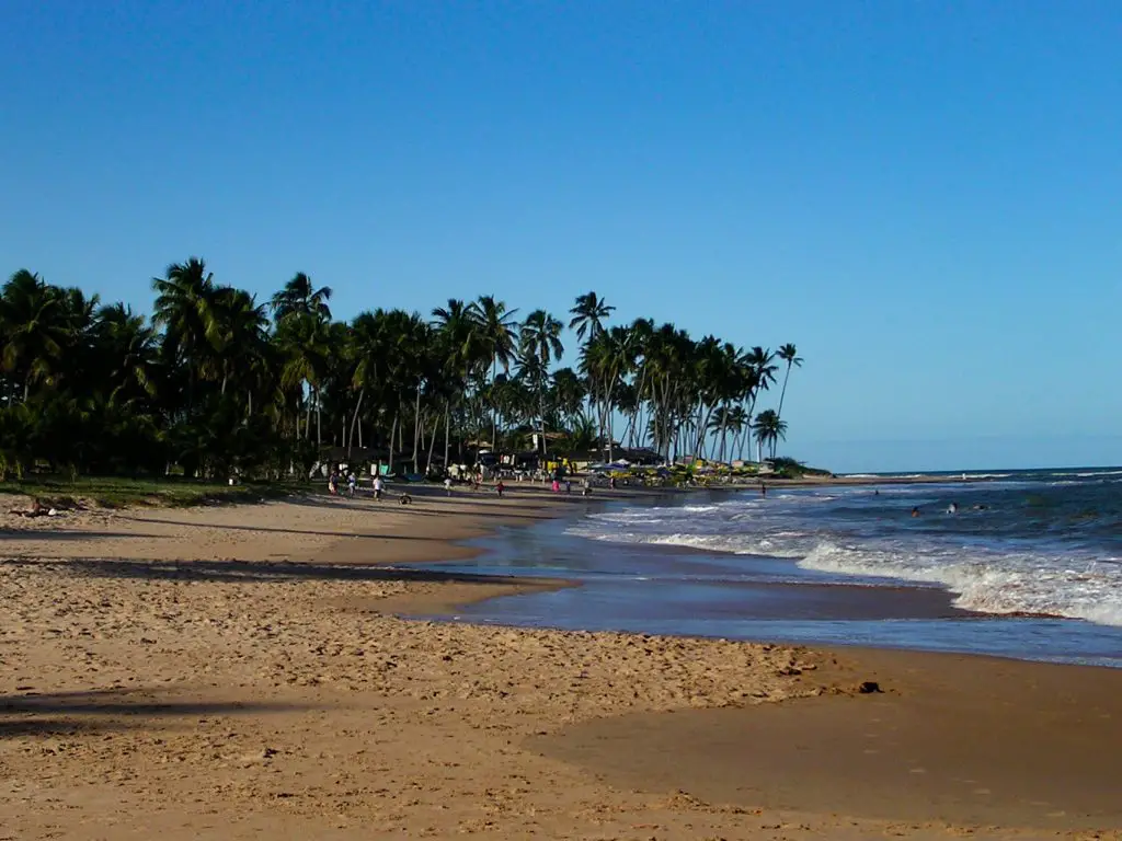 Praia de Itapua, Bahia, Brazil