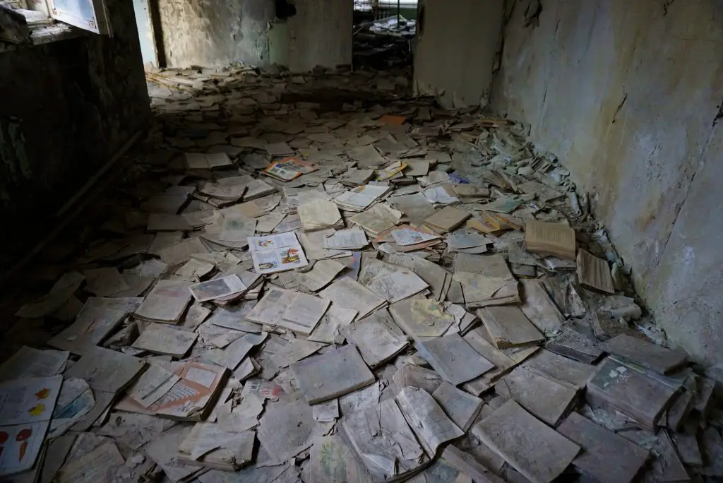 Pripyat school Chernobyl Ukraine