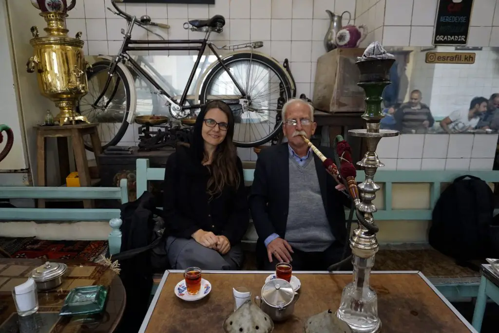 Tea at the Grand Bazaar, Tabriz, East Azerbaijan, Iran