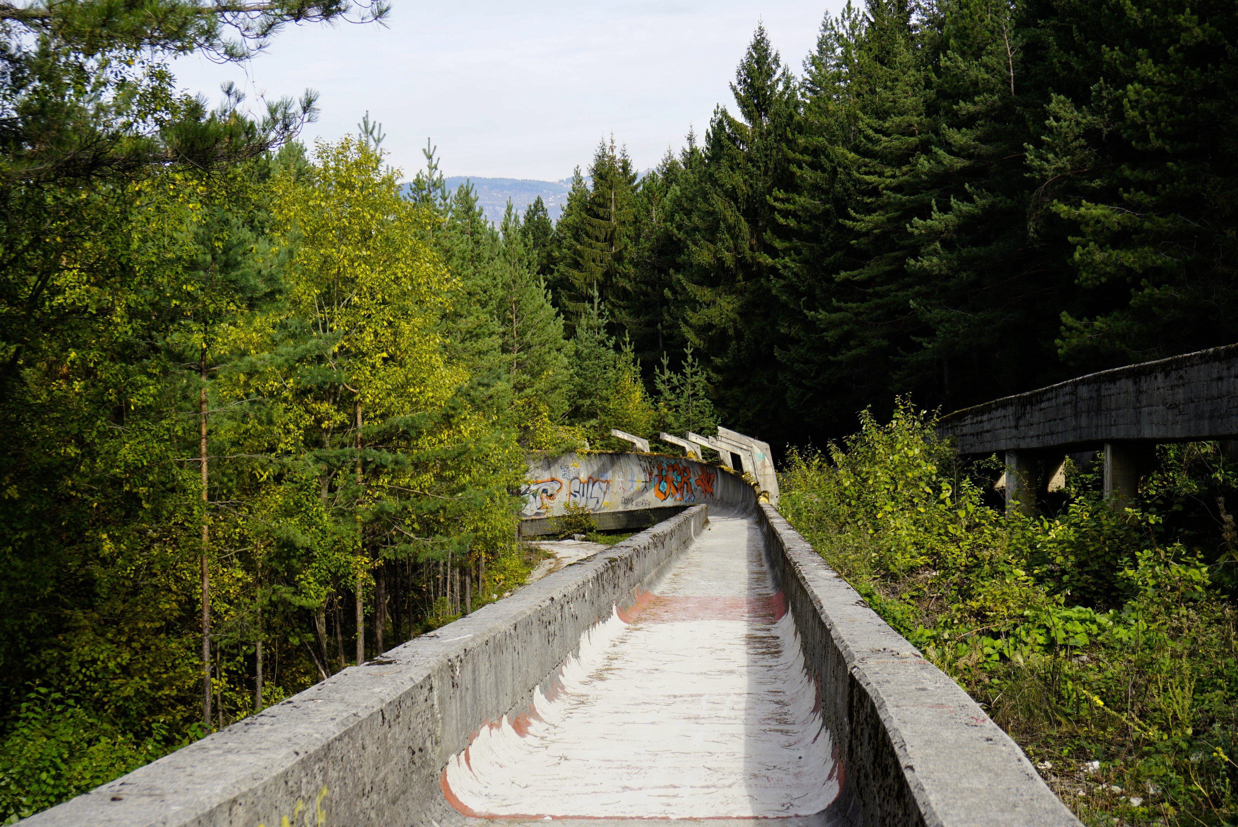 Abandoned venues of the Winter Olympics, Sarajevo, Bosnia and Herzegovina