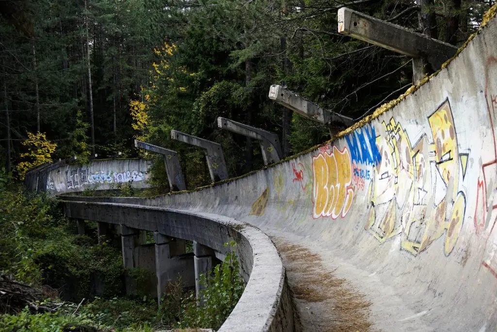 Abandoned venues of the Winter Olympics, Sarajevo, Bosnia and Herzegovina