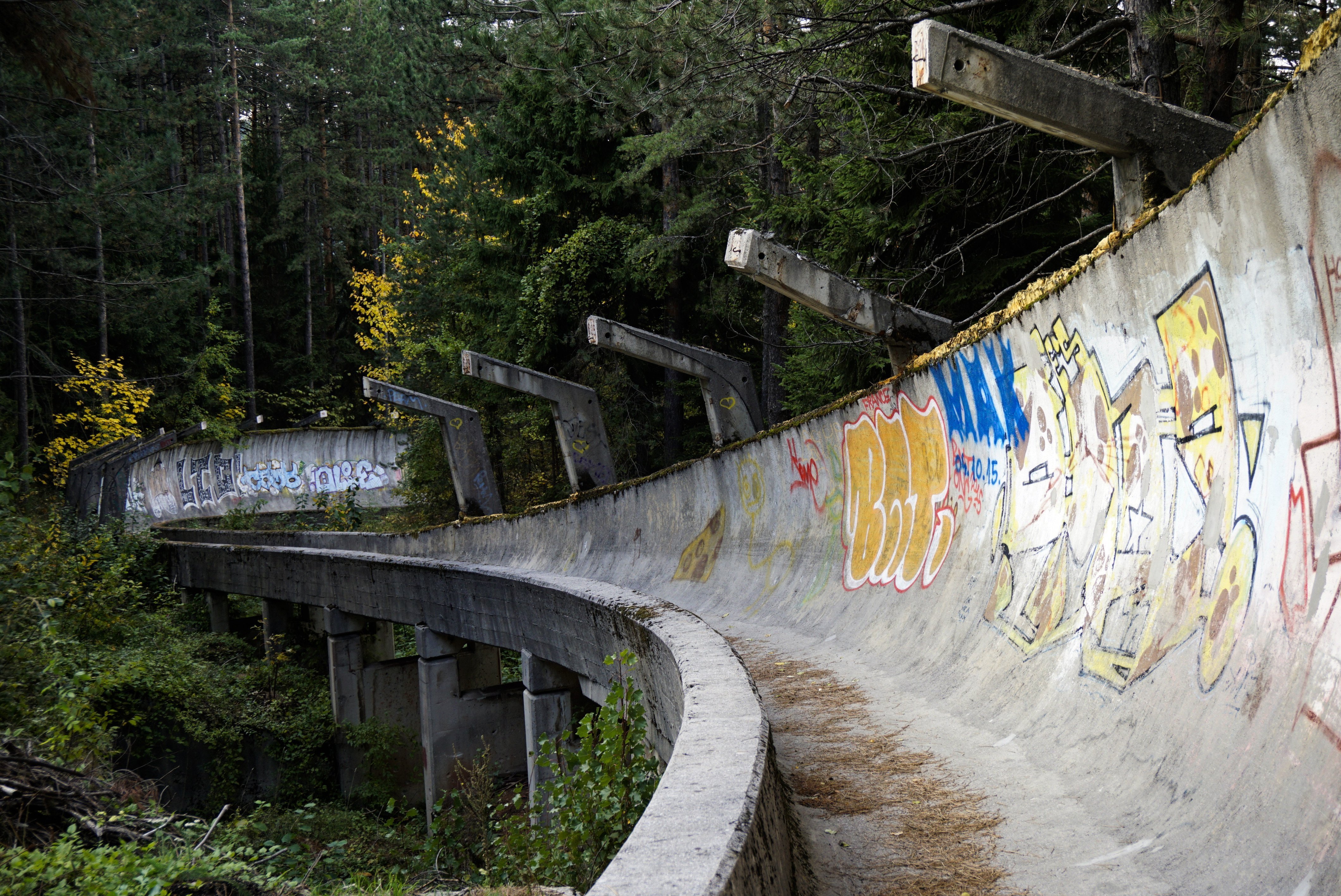 Abandoned venues of the Winter Olympics, Sarajevo, Bosnia and Herzegovina