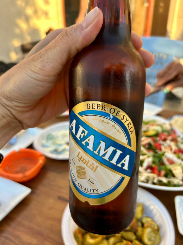 Afamia beer, Syria - Experiencing the Globe