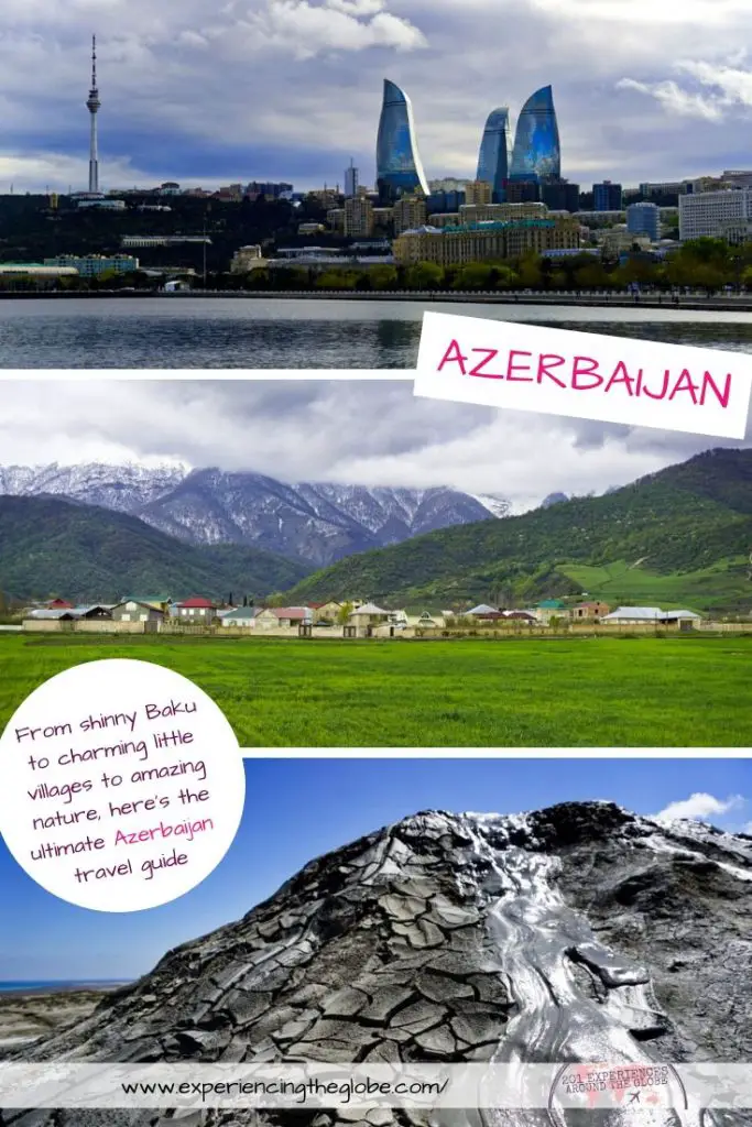 Discover a country that was closed for so long. Travel to Azerbaijan to see the petrodollar shinny Baku and the most charming little towns – Experiencing the Globe #Azerbaijan #Baku #Qabala #Sheki #Qobustan #OnTheBeatenPath #Wanderlust #IndependentTravel #SoloFemaleTravel #Backpacking #Adventures #TravelExperience