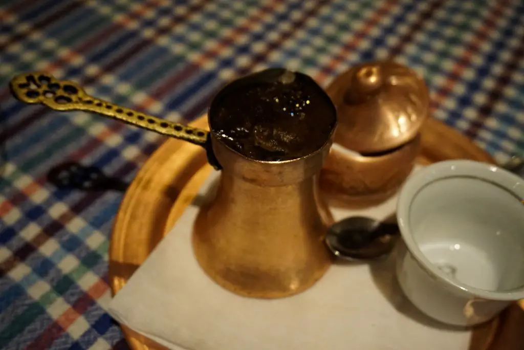 Bosnian coffee, Sarajevo, Bosnia and Herzegovina