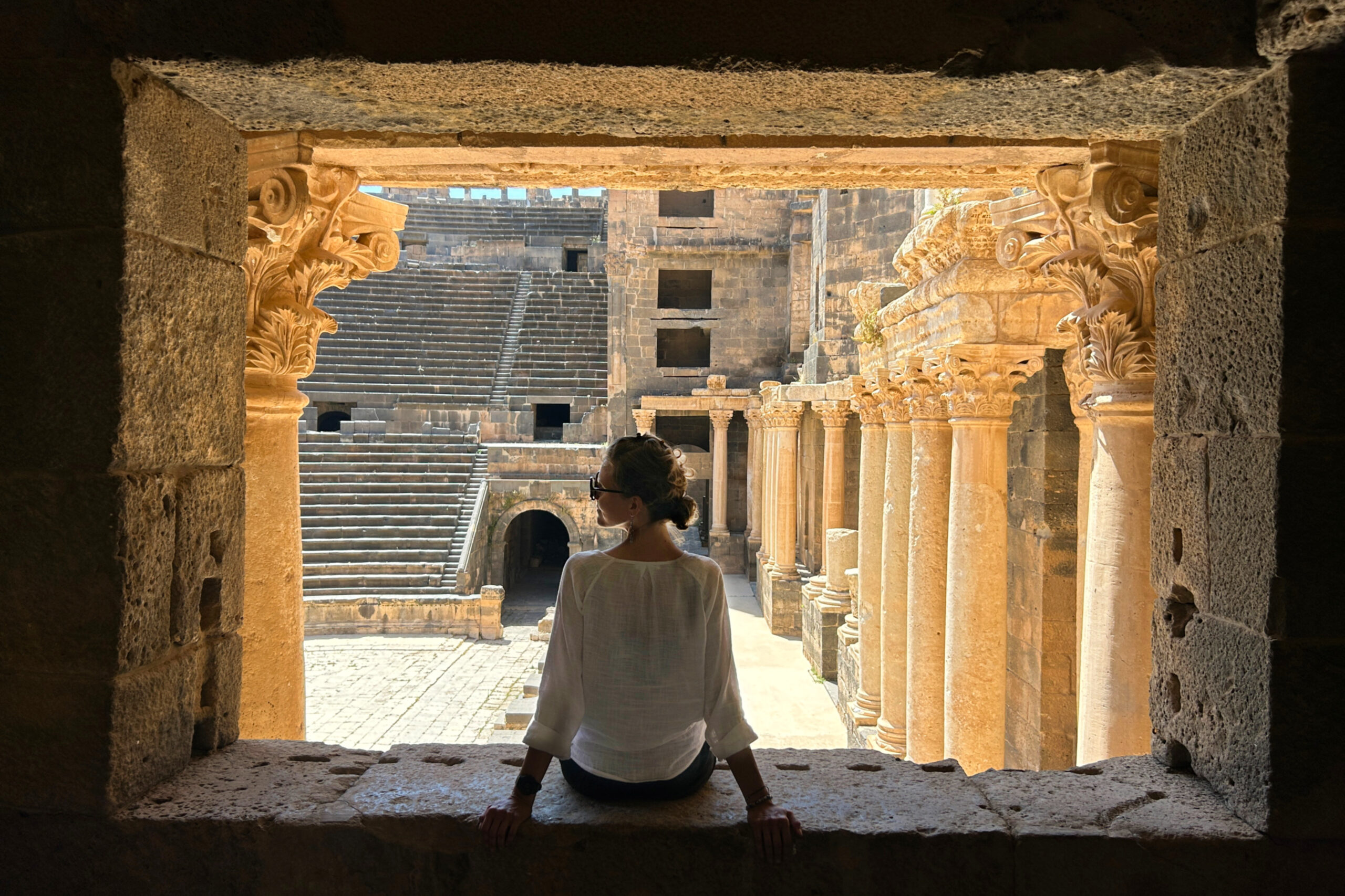 Bosra theater, Syria - Experiencing the Globe