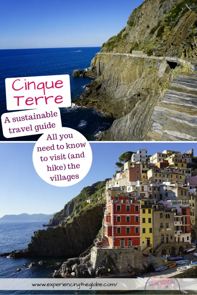 Visiting Cinque Terre can be challenging due to overtourism, but don’t let that discourage you. Here’s a guide with the best advice on sustainable travel, and on how to explore Cinque Terre, especially if you want to hike – Experiencing the Globe #CinqueTerre #Italy #TravelPhotography #TravelExperiences #BeautifulDestinations #Adventures #Hiking #SustainableTravel #Overtourism