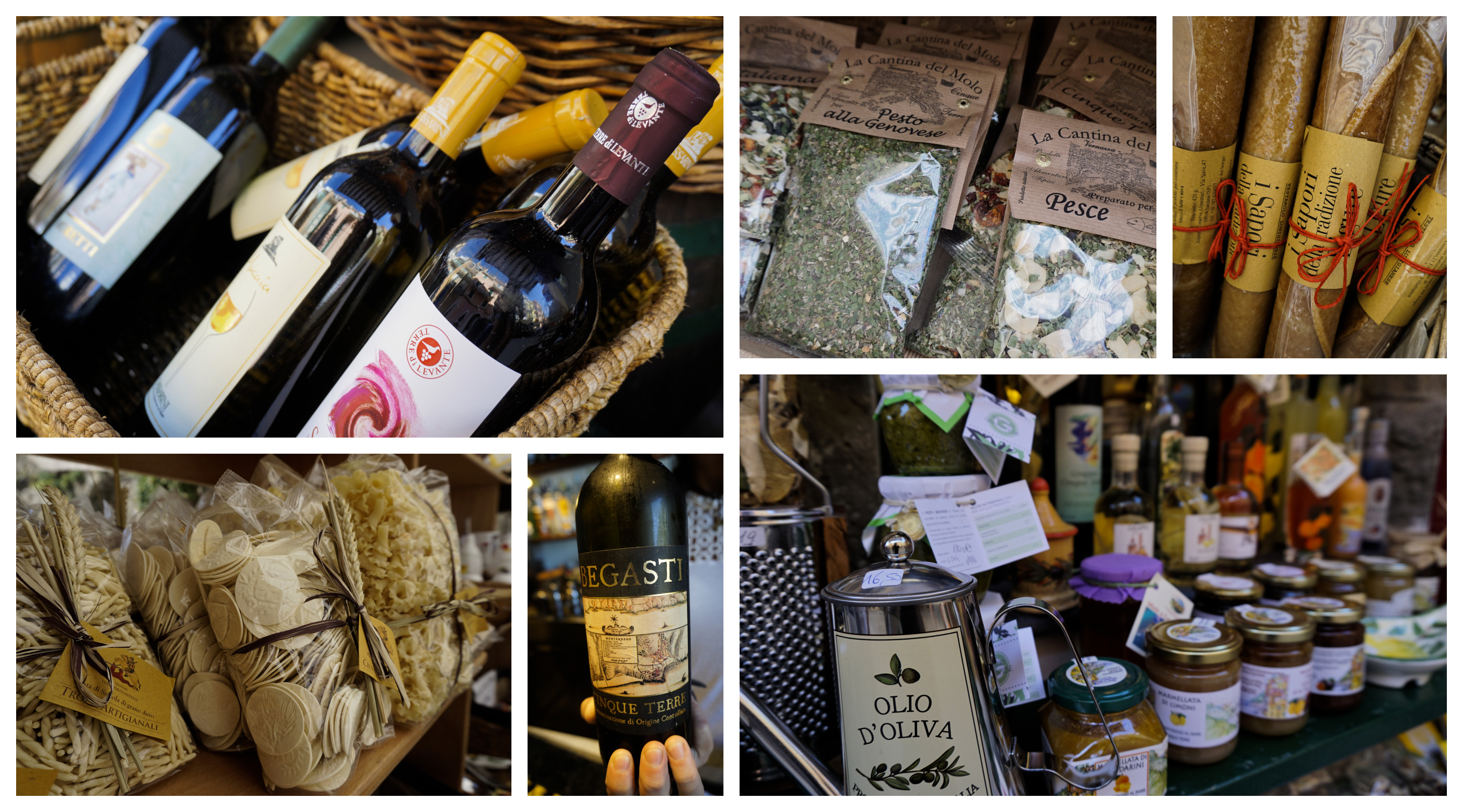 Cinque Terre Italy Food and Wine
