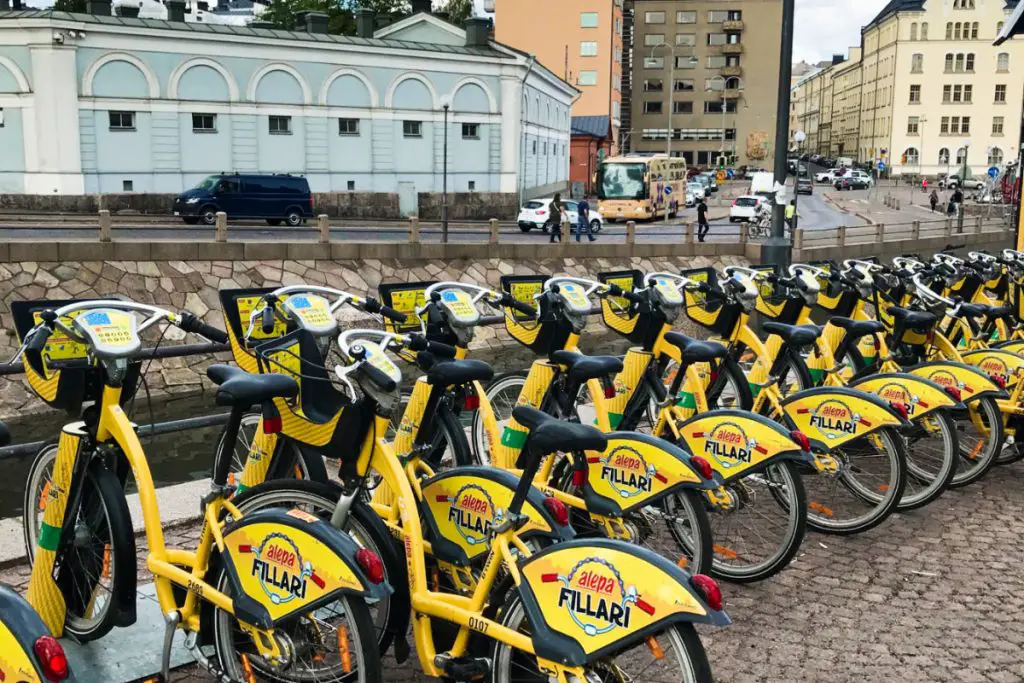 City Bikes, Helsinki, Finland - Experiencing the Globe