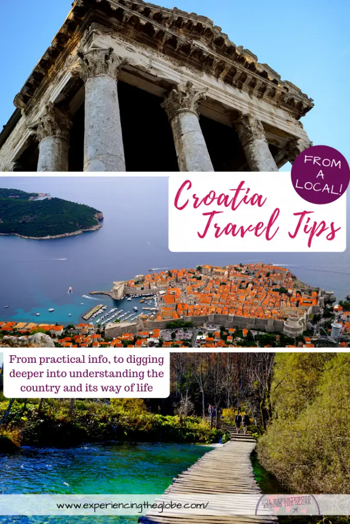 After years living in Croatia, I’m sure I can give you advice to make your trip much better! From practical information, to digging deeper into understanding the country and its way of life, these are the best Croatia travel tips from a local – Experiencing the Globe #Croatia #CroatiaFullOfLife #TravelPhotography #BucketList #TravelExperiences #BeautifulDestinations #Wanderlust #BalkanTravel #CroatiaTravel