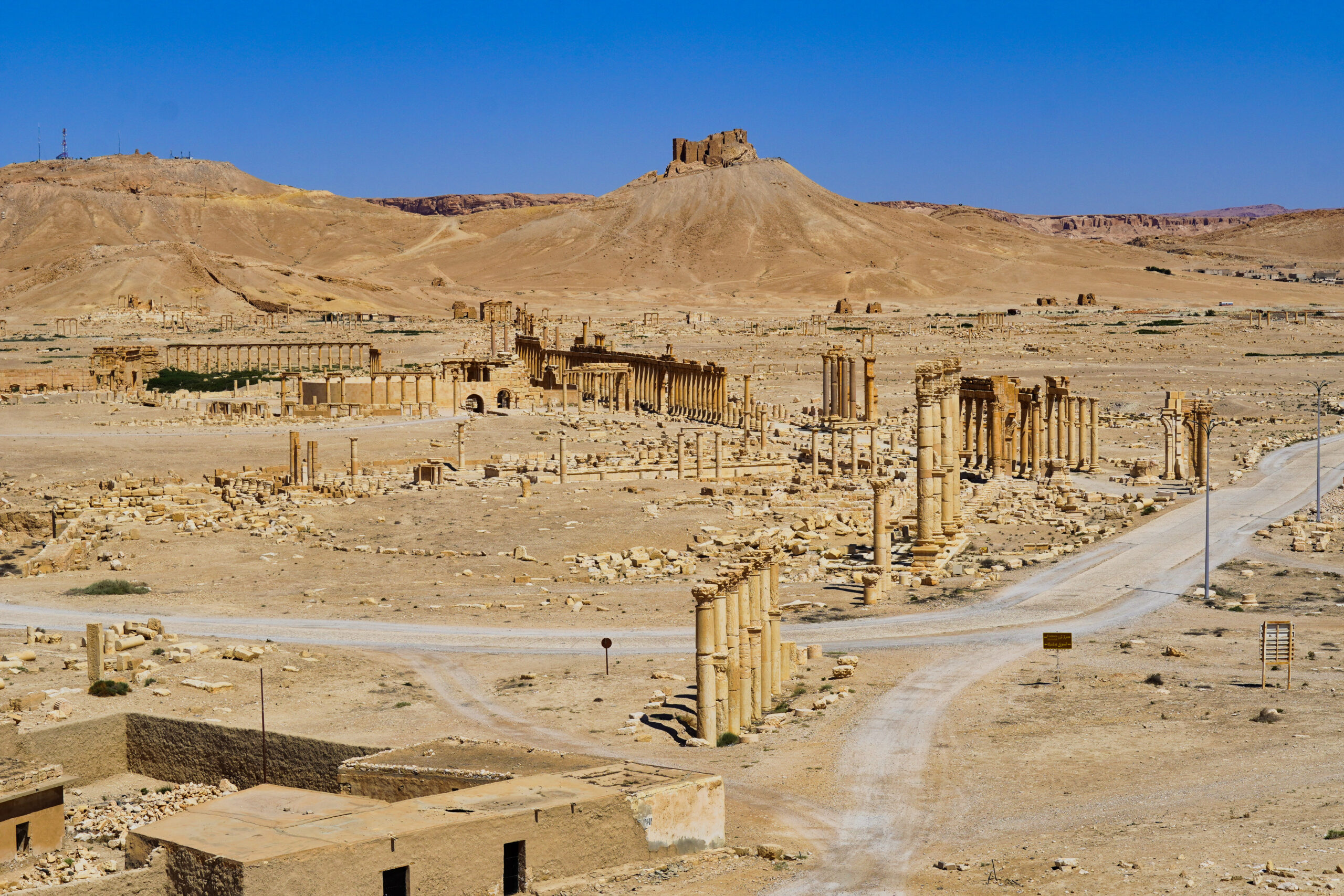 From above, Palmyra, Syria - Experiencing the Globe