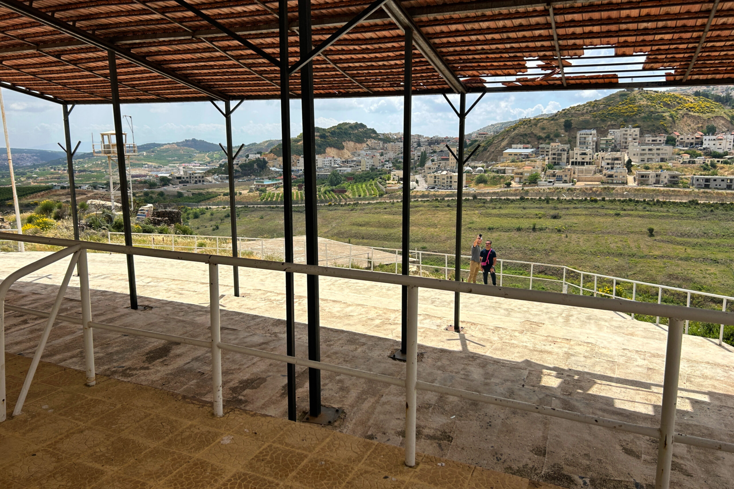 Golan Heights, Purple Line, Majdal Shams from Syria -Experiencing the Globe