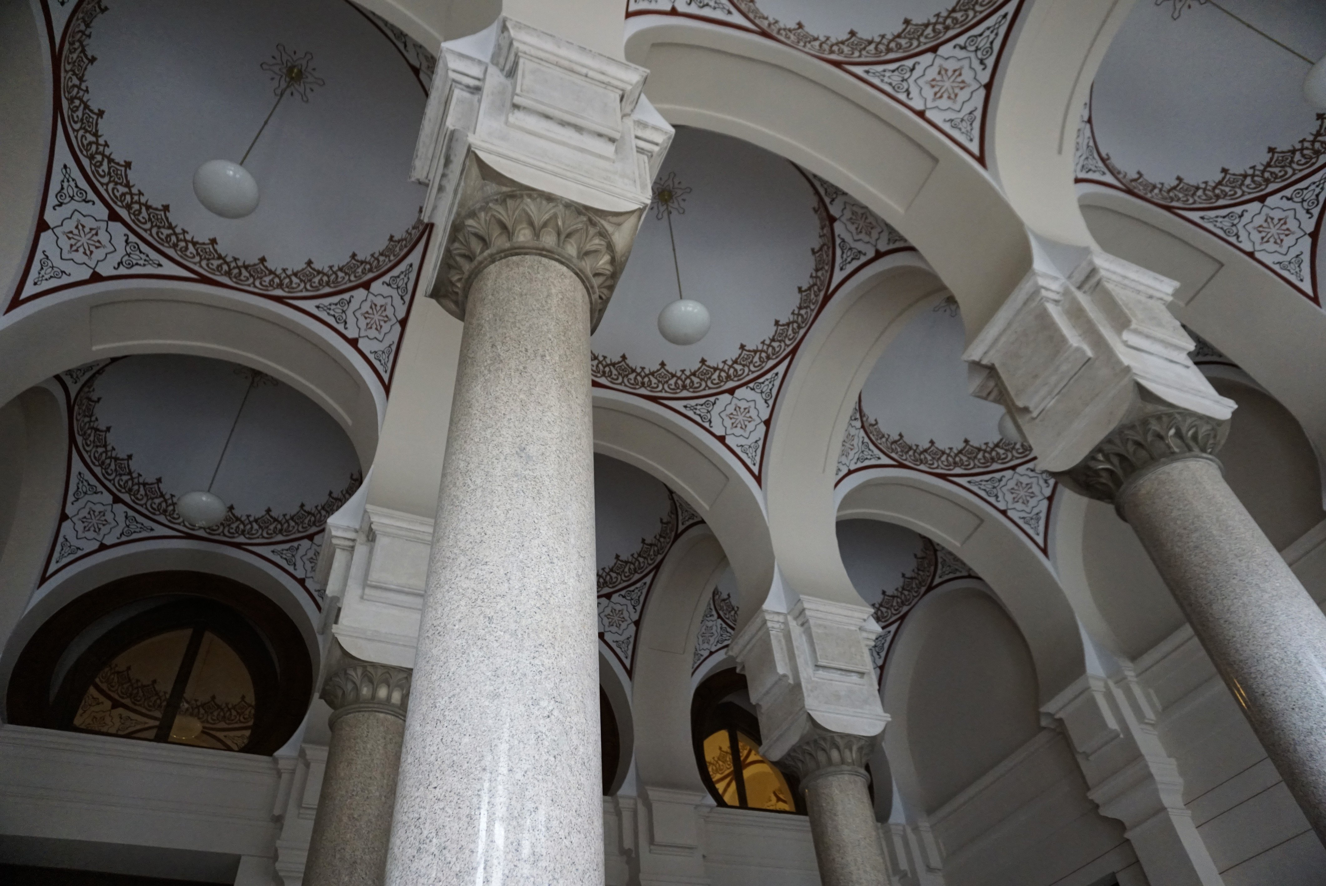Hall of the National Library, Vijecnica, Sarajevo, Bosnia and Herzegovina