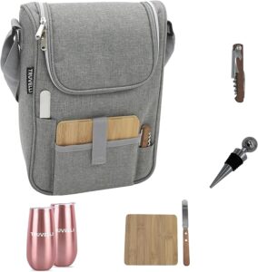 Insulated Wine Tote Bag