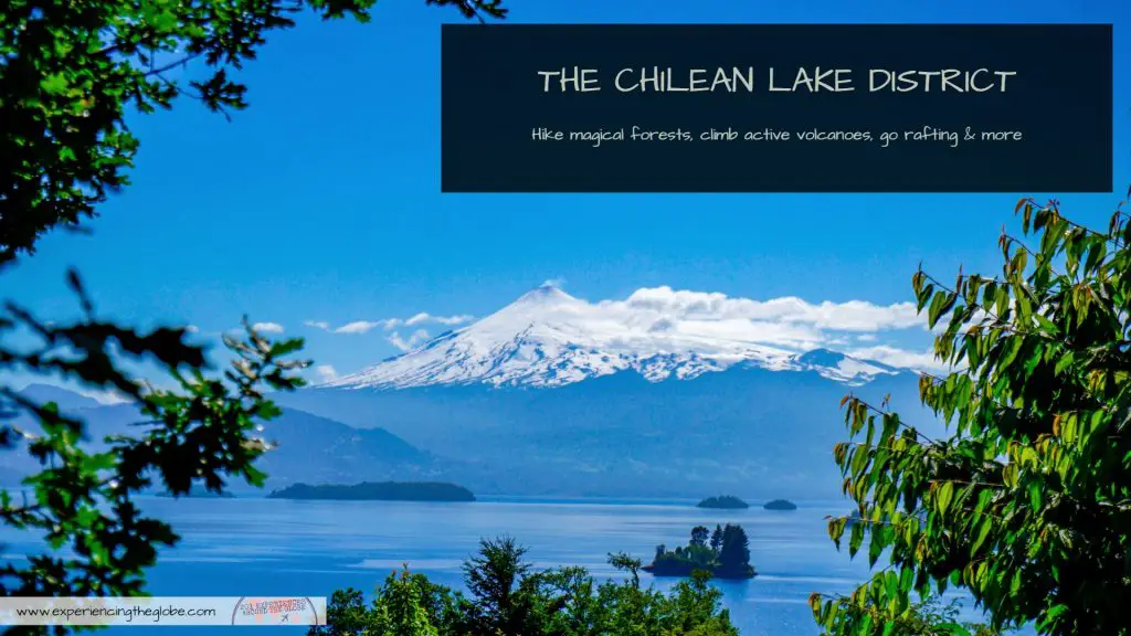 The Chilean Lake District is perfect for the adventurous souls: hike magical forest, climb the active Villarrica volcano, go rafting, and much more! #ClimbVillarrica #LakeDistrict #TravelsExperiences #Pucon #Chile #ChilieanLakeDistrict #Adventures #HuiloHuilo #Caburgua #Calafquen #Mountaineering #Rafting