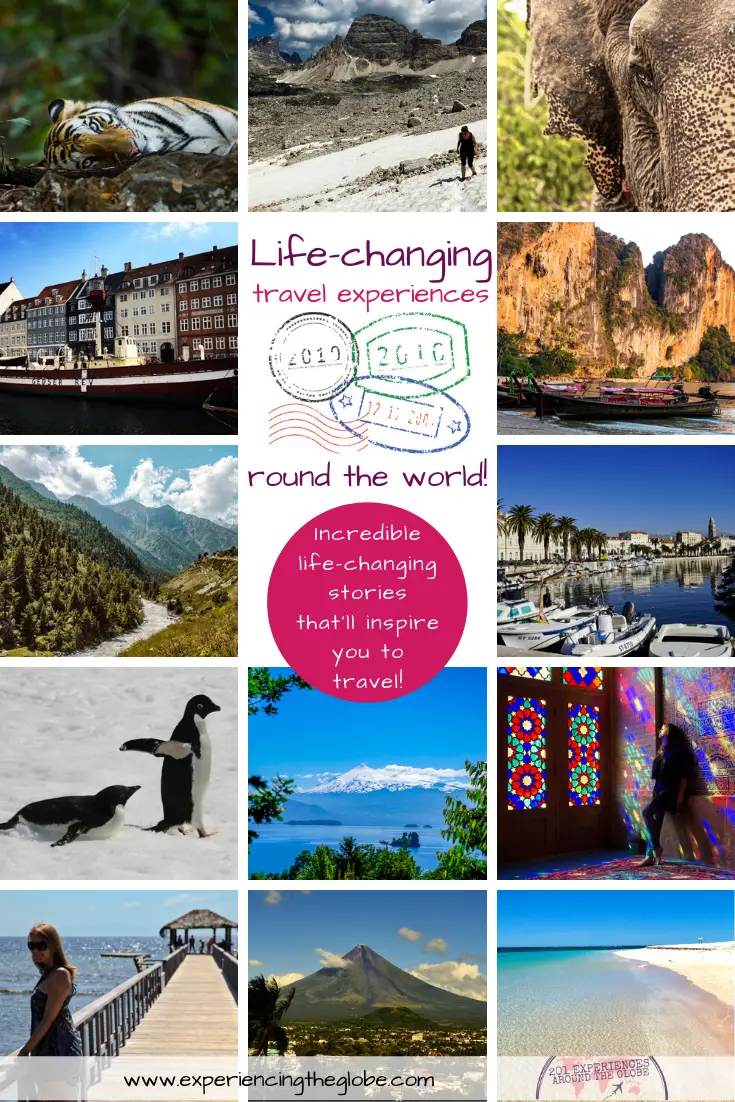 Get inspiration from travelers’ tales. Submerge into these life-changing travel experience stories, beautiful tales of how a trip can alter the trajectory of your life – Experiencing the Globe #LifeChanching #TravelExperiences #Wanderlust #WhyTravel #IndependentTravel #SoloFemaleTravel #BucketList #Adventures #SustainableTravel #SustainableTourism