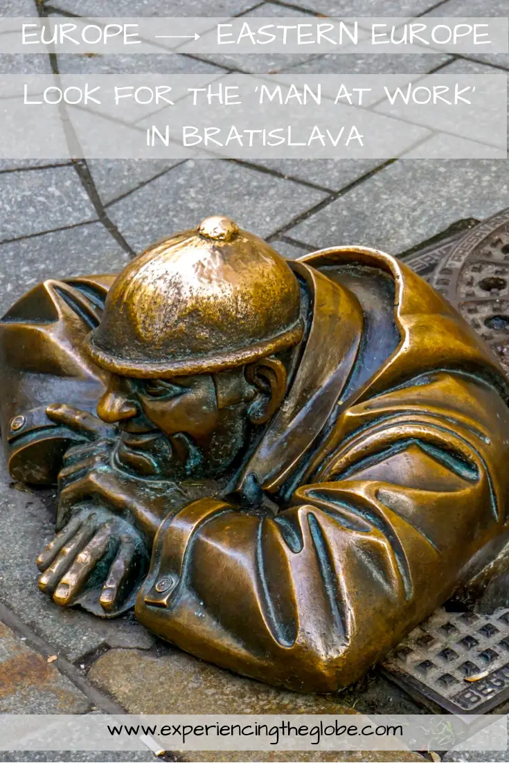Look for the ‘Man at Work’ in Bratislava