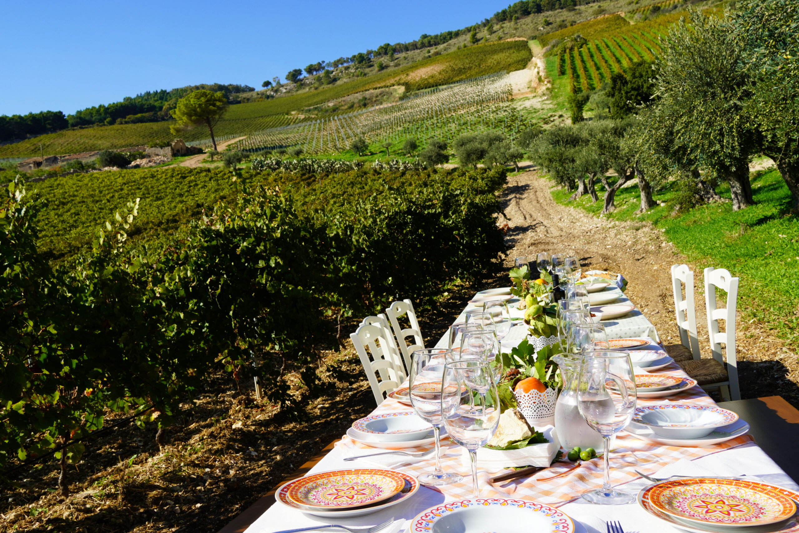 Lunch at Castello Inici, Sicily, Italy - Experiencing the Globe