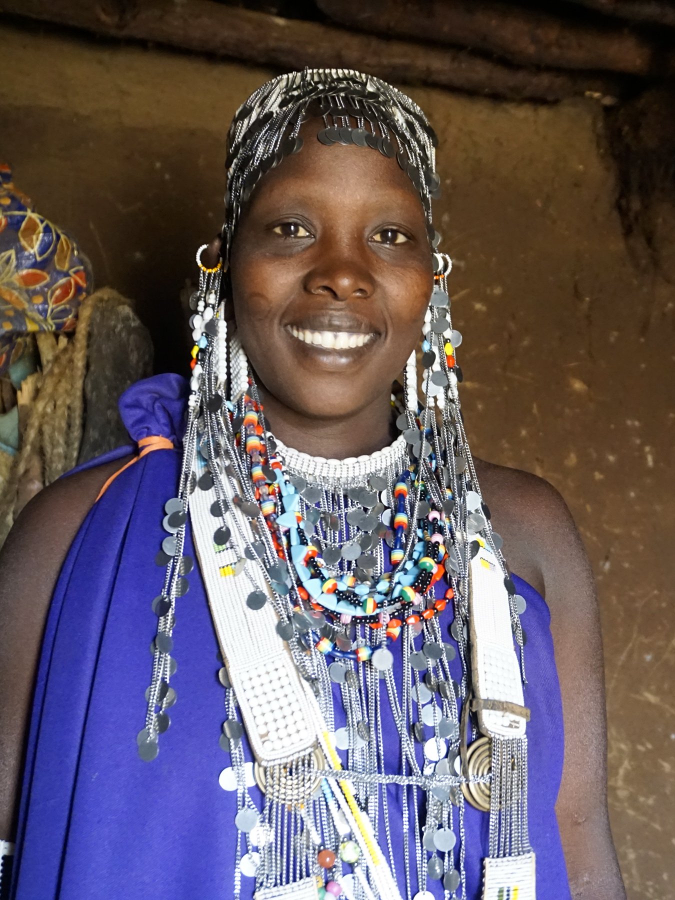 Maasai woman's wedding jewelry, Tanzania - Experiencing The Globe