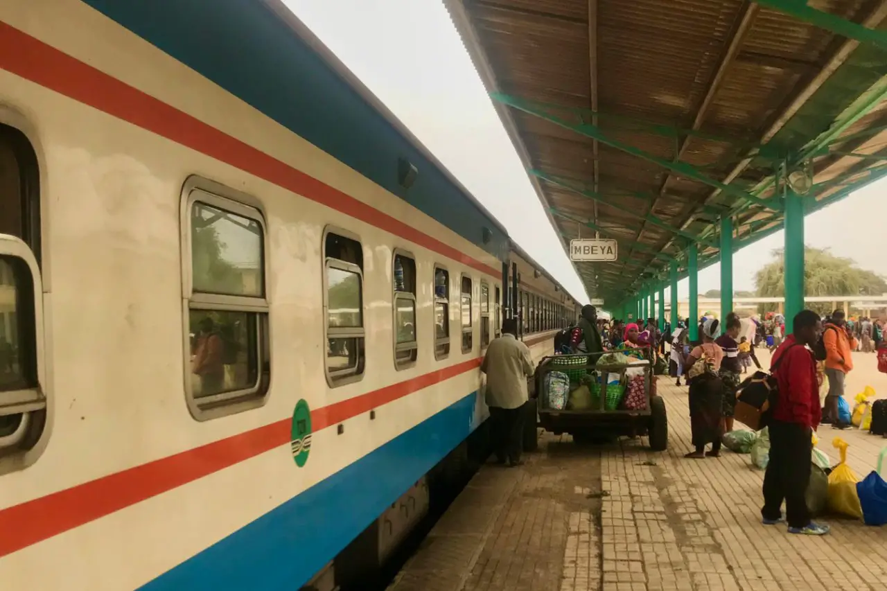 Mbeya station, Tazara train, Dar es Salaam to Mbeya, Tanzania - Experiencing the Globe