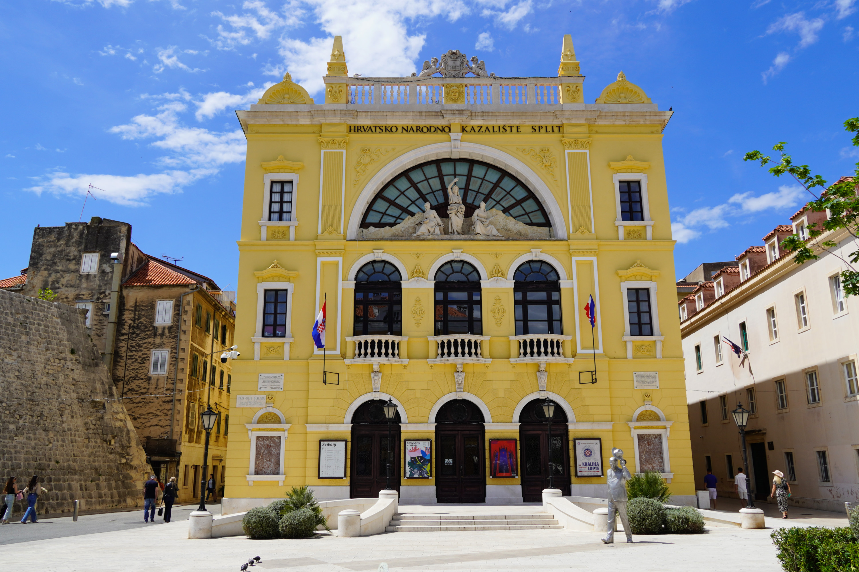 National Theater Split, Croatia - Experiencing the Globe