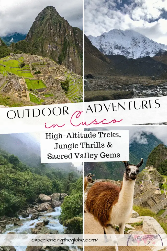 Cusco is more than Machu Picchu. Explore the top outdoor adventures this region offers, including epic multi-day treks, adrenaline-pumping ziplining, mountain biking, jungle expeditions and much more. Whether you’re a thrill-seeker or nature lover, Cusco has unforgettable experiences waiting for you - Experiencing the Globe