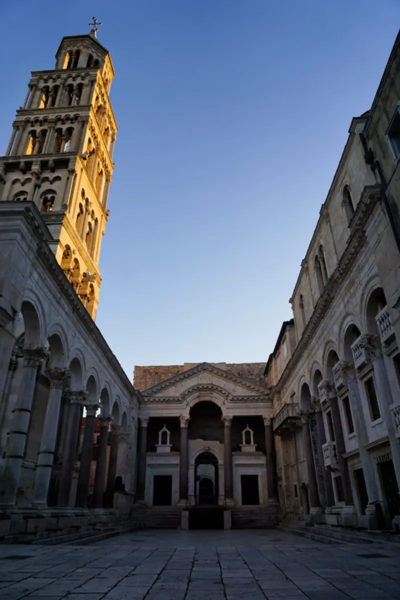 Peristyle, Diocletian's Palace, Split, Croatia - Experiencing the Globe