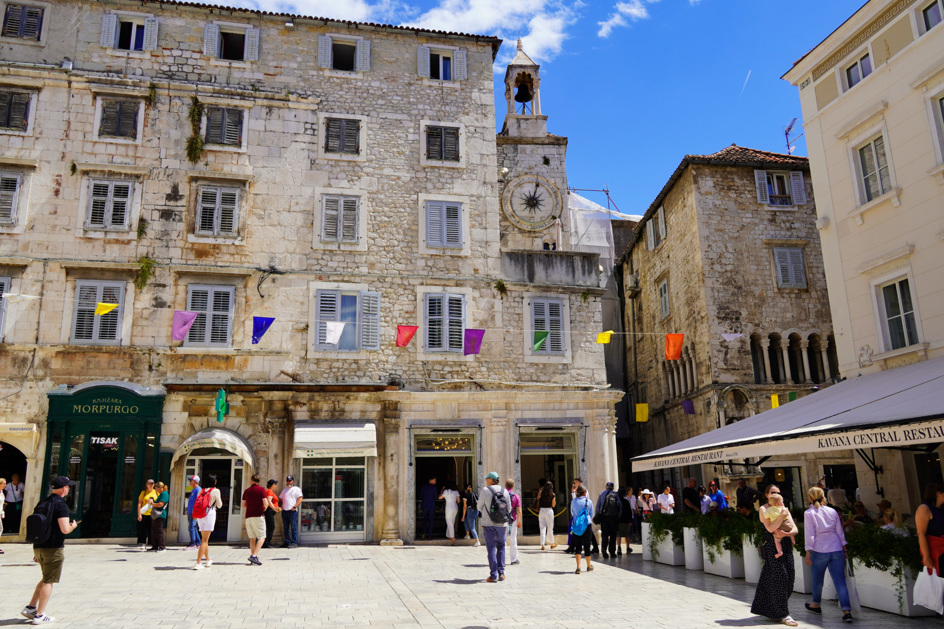 Pjaca, People's square, Split, Croatia - Experiencing the Globe
