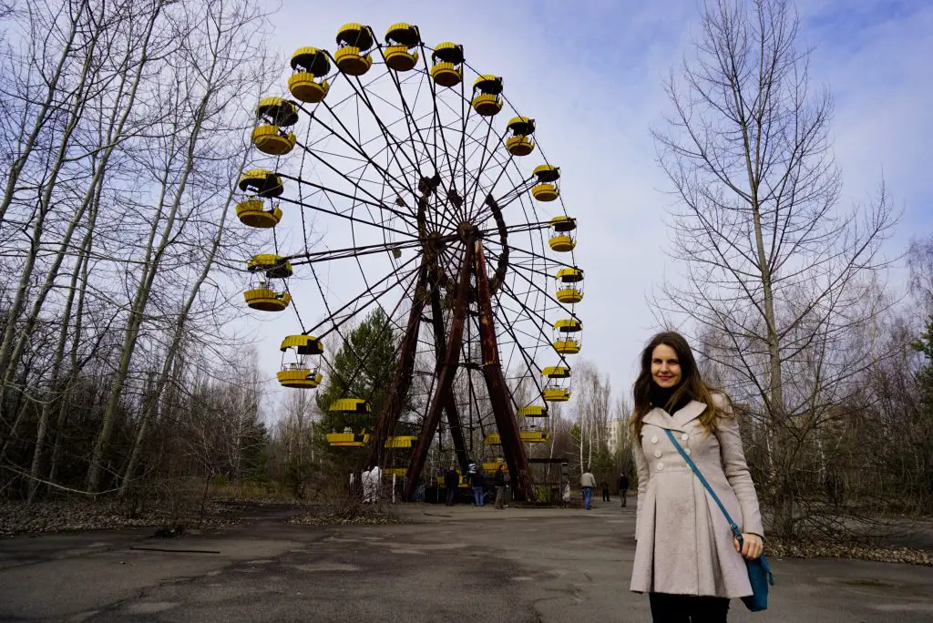 Pripyat amusement park Chernobyl Ukraine