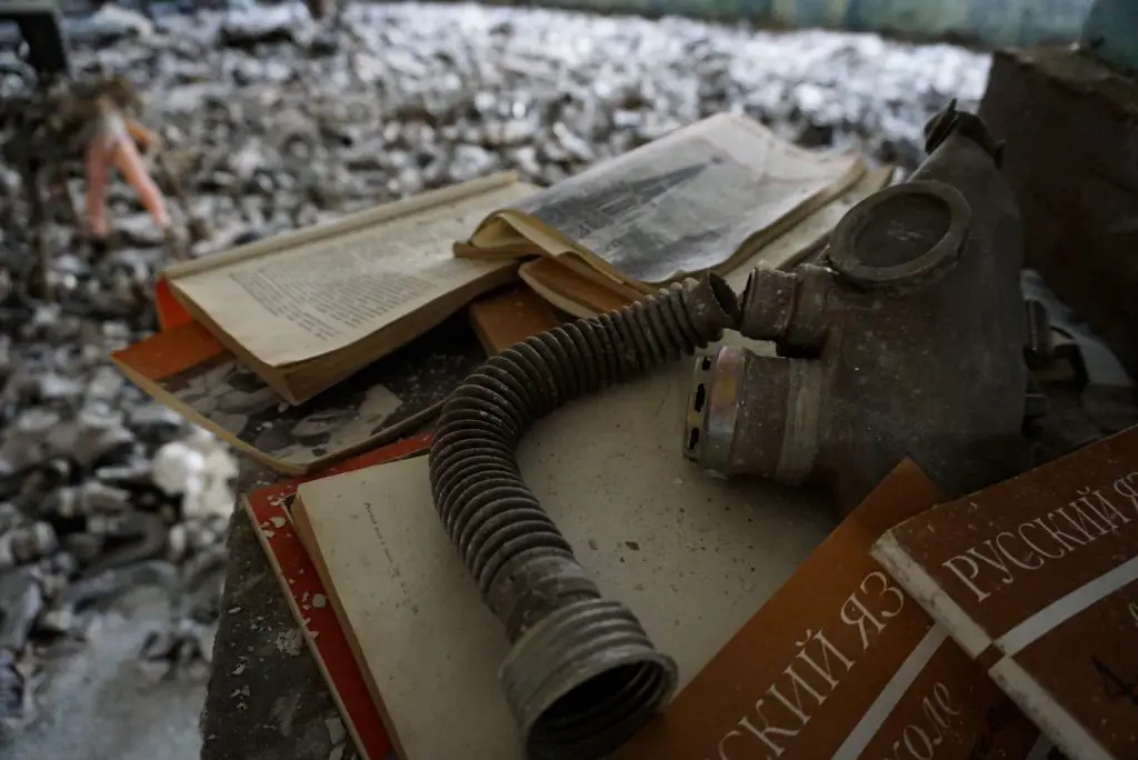 Pripyat school Chernobyl Ukraine