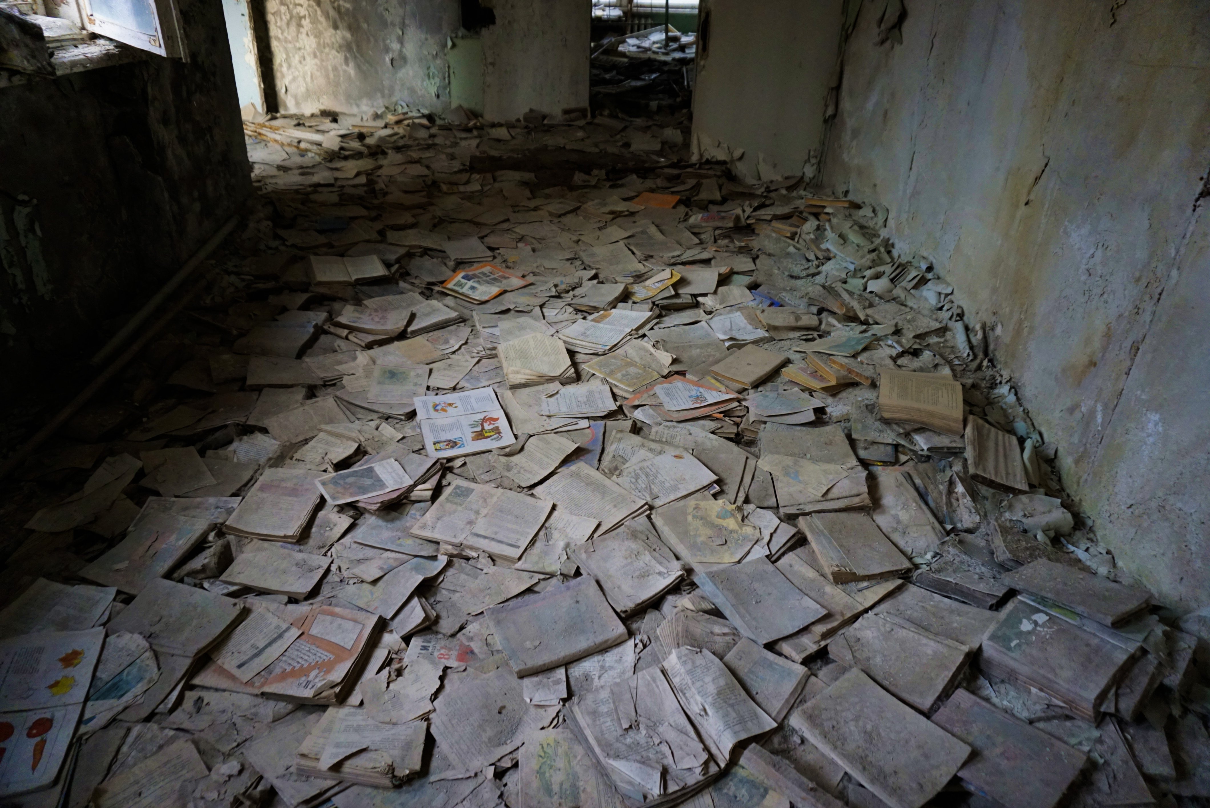 Pripyat school Chernobyl Ukraine