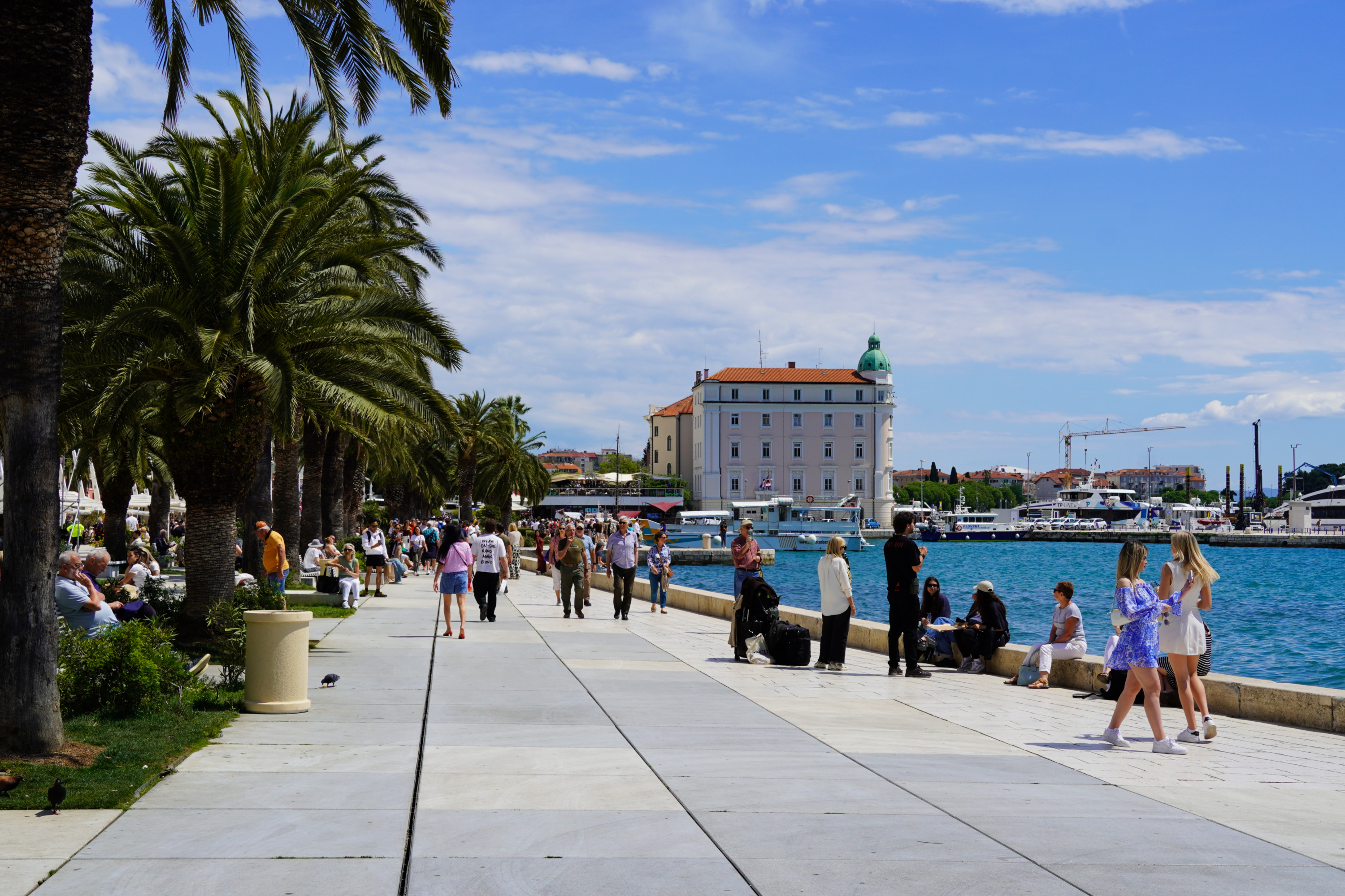 Riva, Split, Croatia - Experiencing the Globe