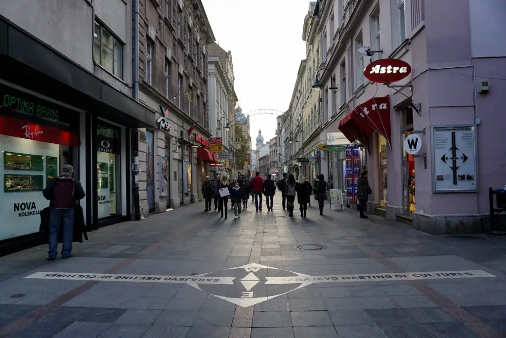 Sarajevo, meeting of cultures, West, Bosnia and Herzegovina