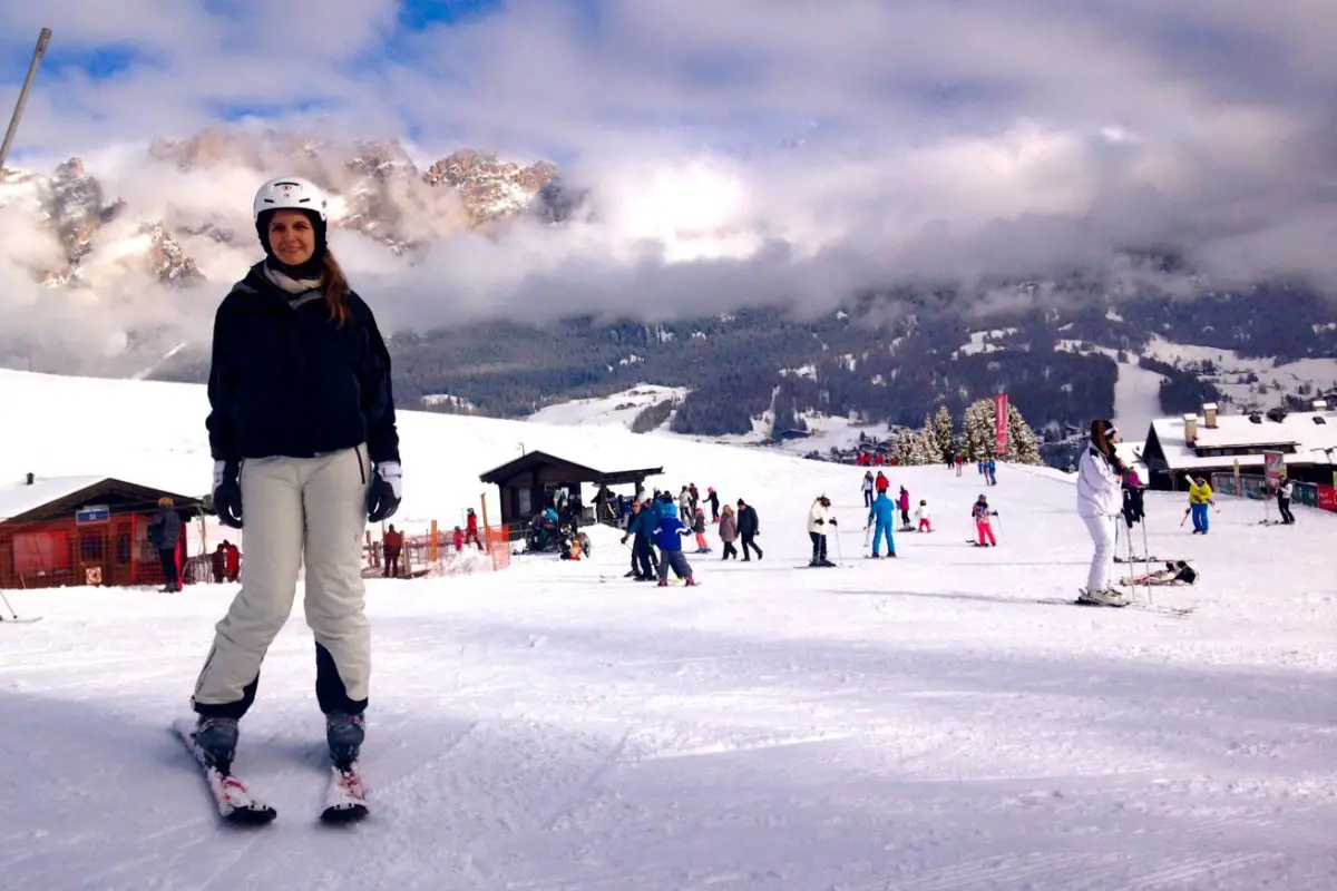 Skiing in the Alps, Tofana, Dolomites, Italy - Experiencing the Globe