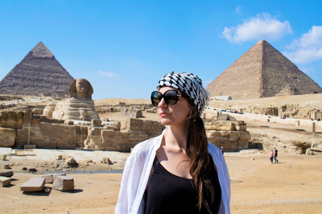The Giza complex - Experiencing the Globe