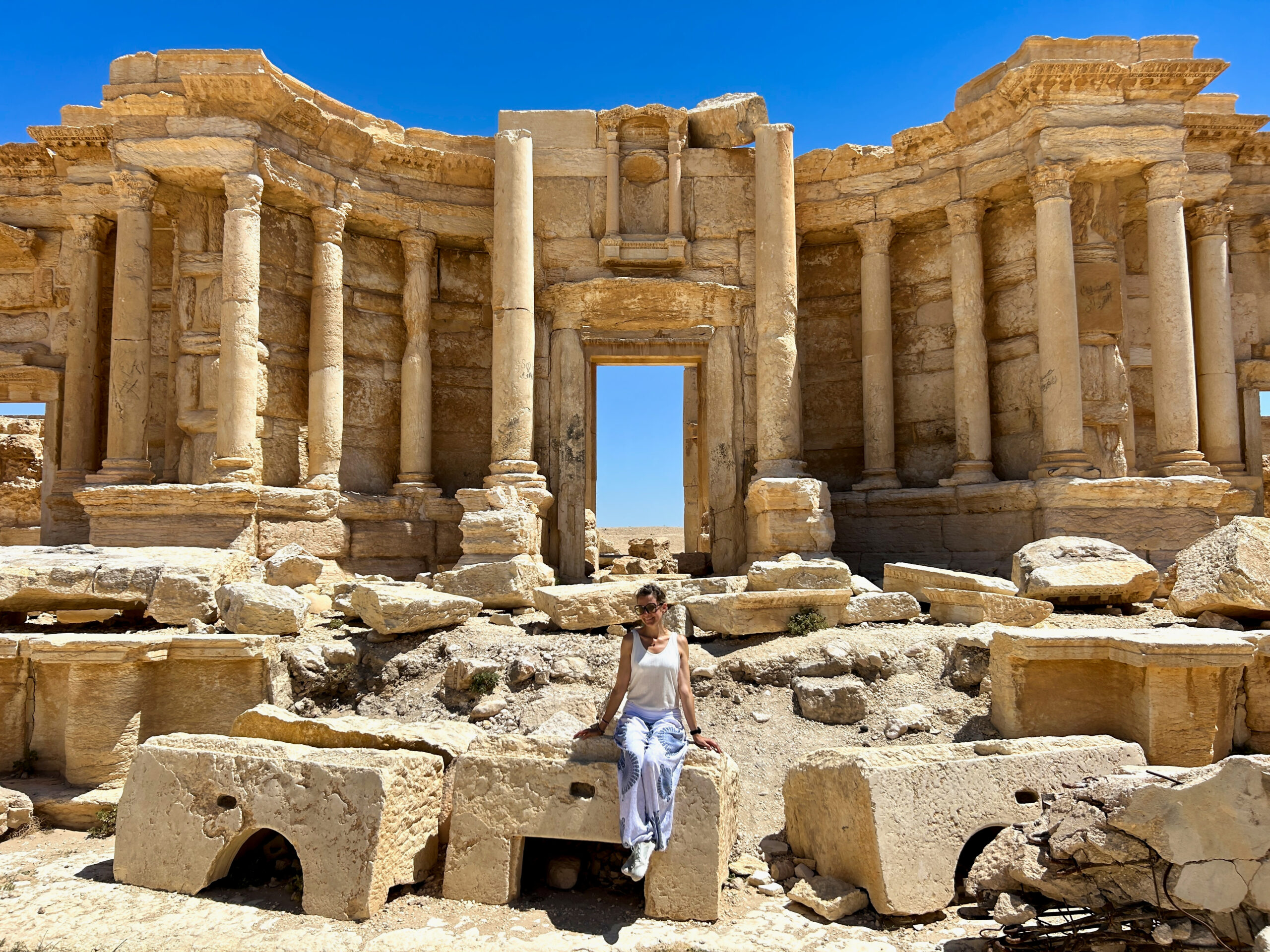 Theater, Palmyra, Syria - Experiencing the Globe