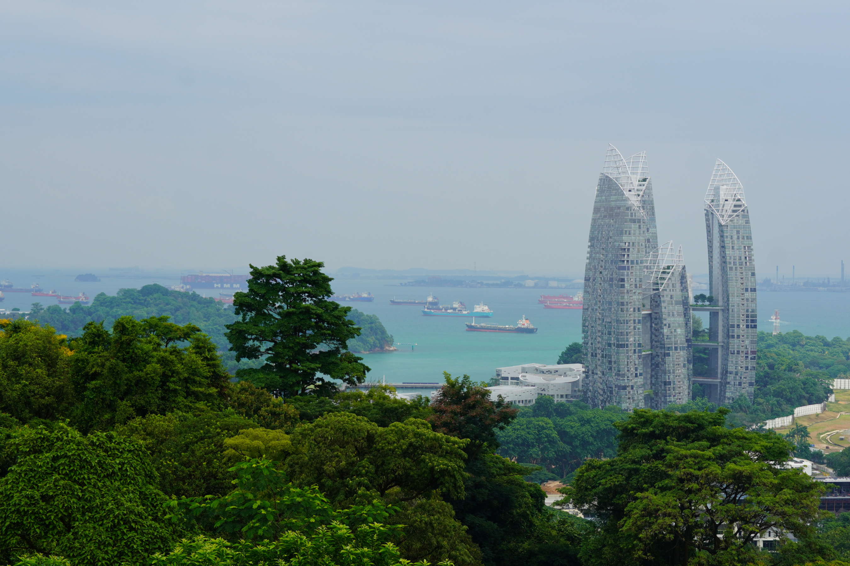 View from Mount Faber, Southern Ridges, Singapore - Experiencing the Globe